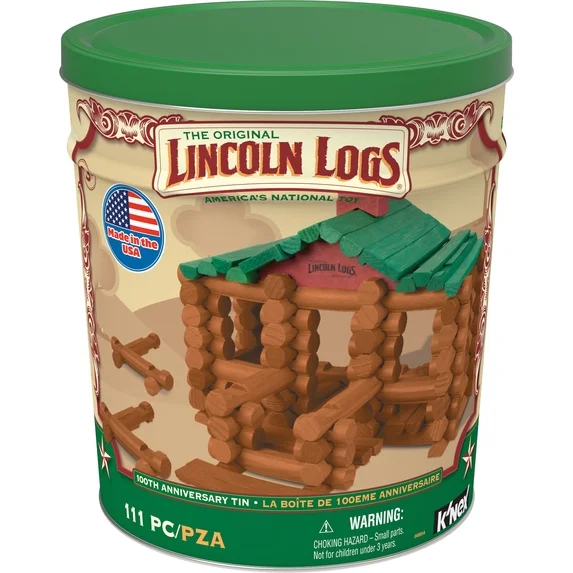 Lincoln Logs 111 pc Lincoln Logs 111 pc