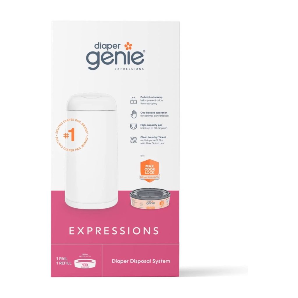 Duke Rentals Diapers Diaper Genie Expressions - Little Beach Bum - Baby Gear Rentals